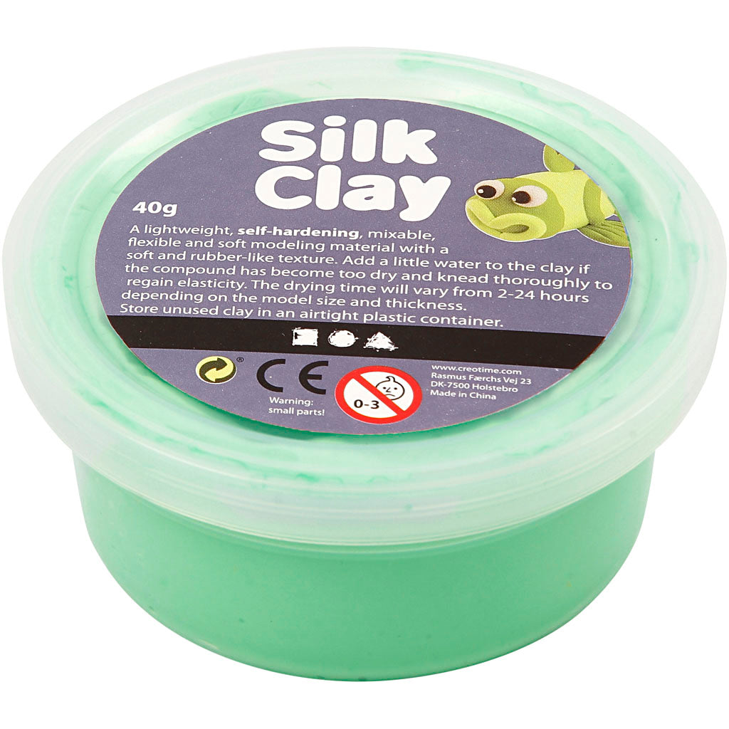Silk clay https: www.cchobby.nl silk-clayr-lichtgroen-40-gr-1-doosje