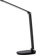 Lucide aldwin - bureaulamp - led dimbaar - cct - 1x8w 2800k 6500k - zwart