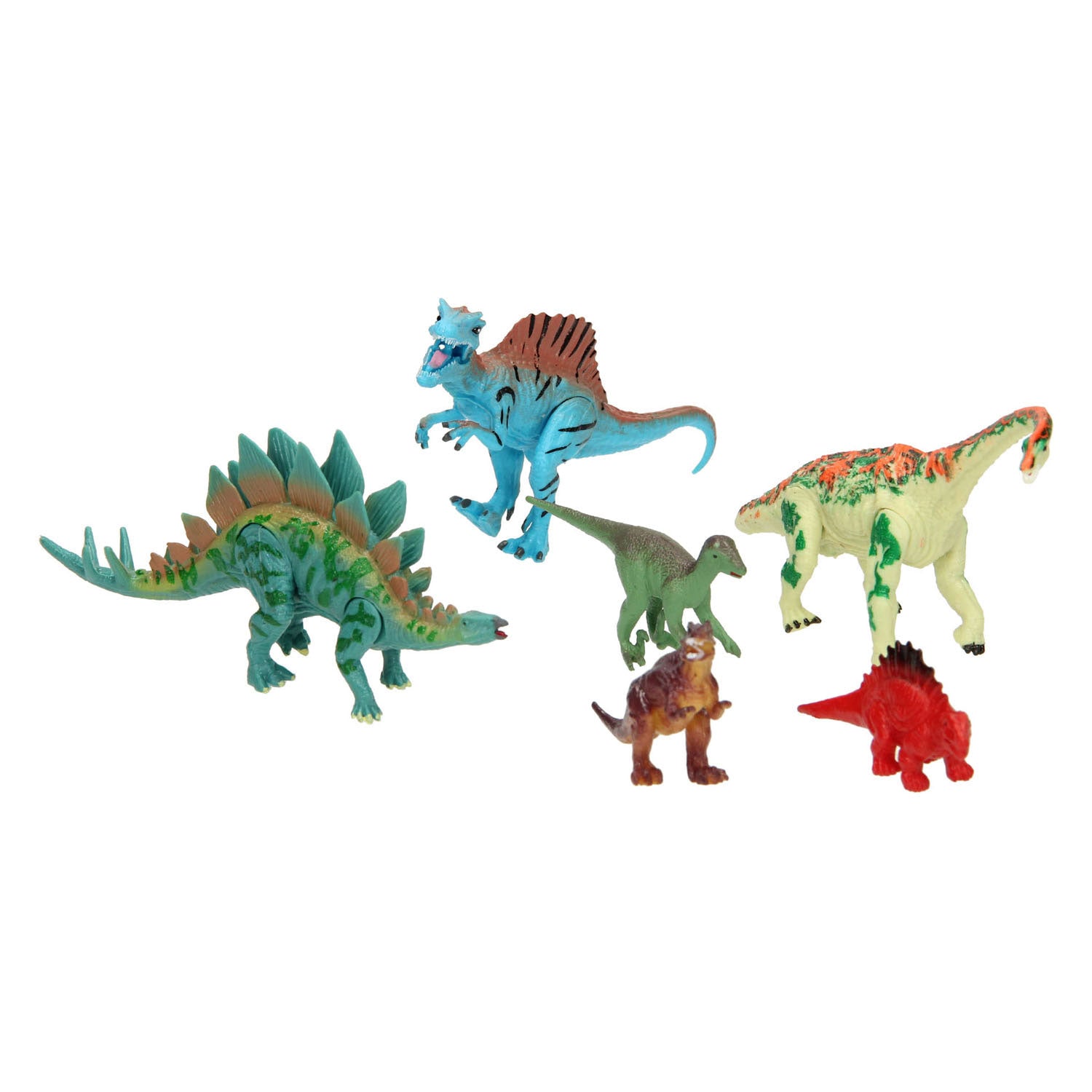 Deluxe Dino-Spielset, 6-teilig.