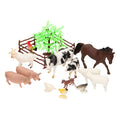 Bauernhof-Spielset, 18-teilig