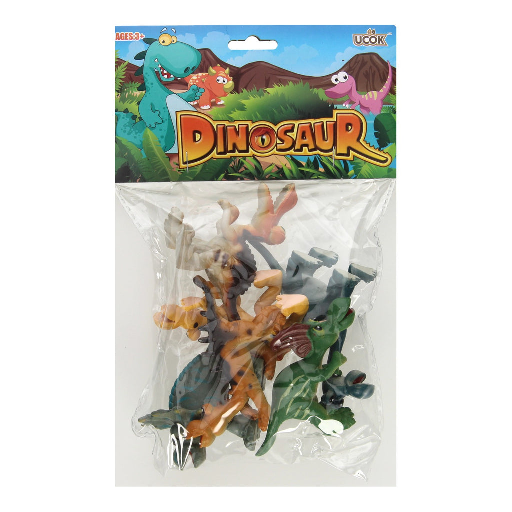 Guitig Dinos Spielset, 6-teilig.
