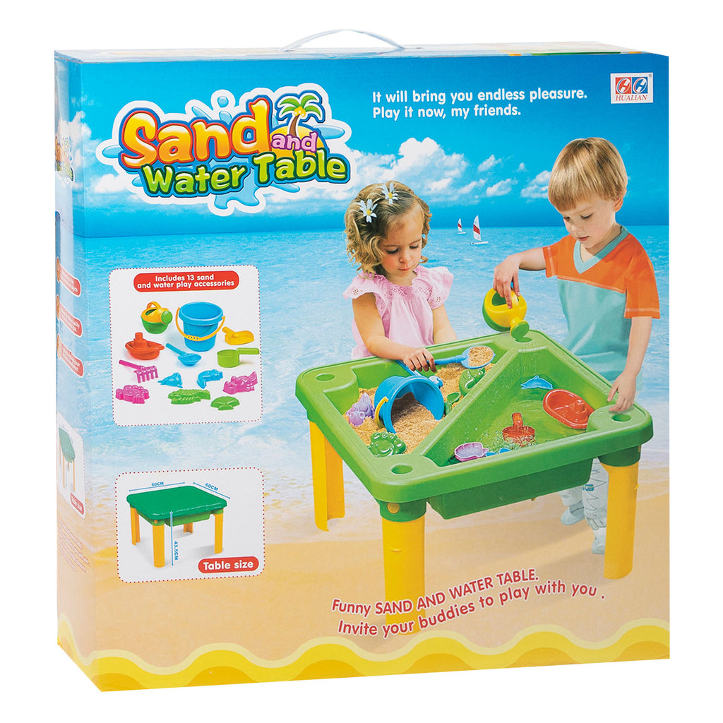 Sandtabelle Deluxe, 18-teilig.