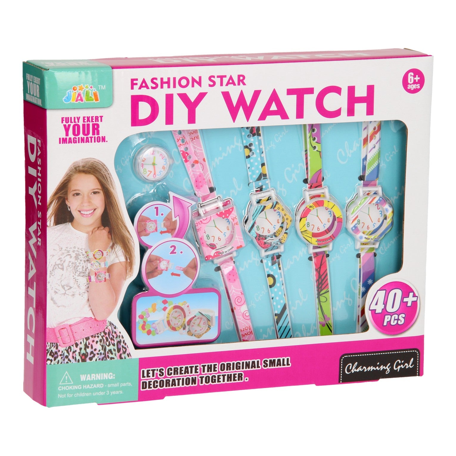 Diy ontwerp je eigen horloge, 40dlg.
