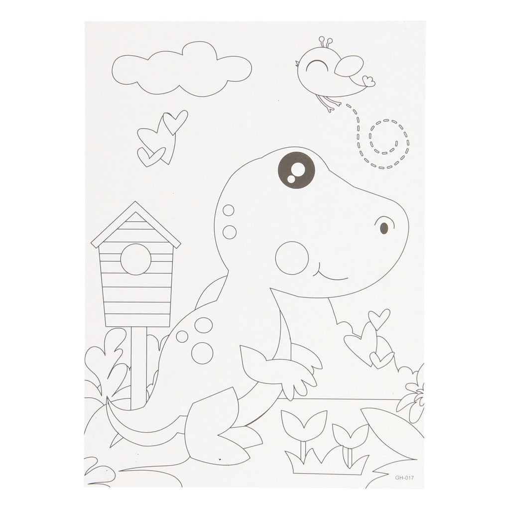 Scratch kaarten dino's