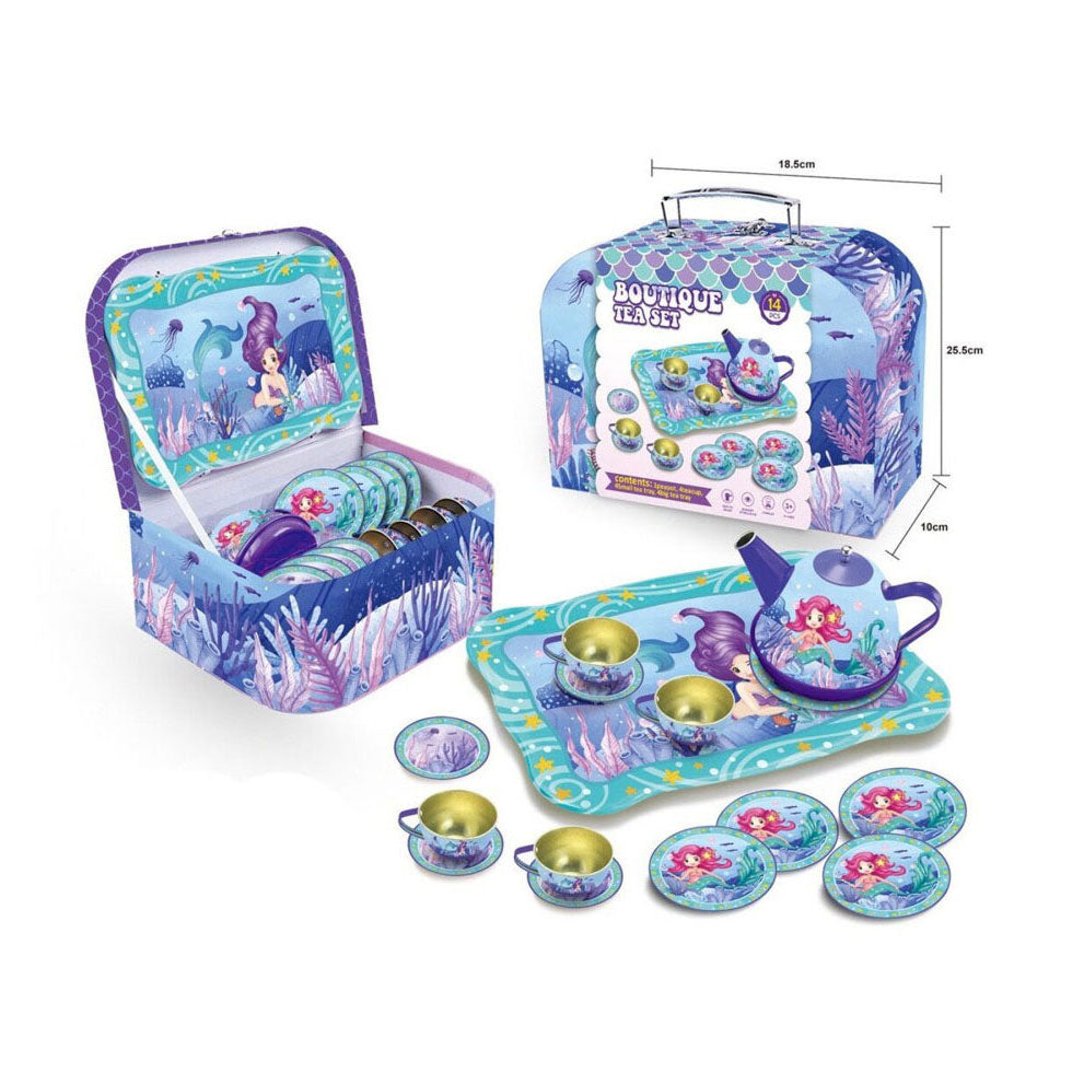 Lobbes Mermaid Teeservice in Picknickbox
