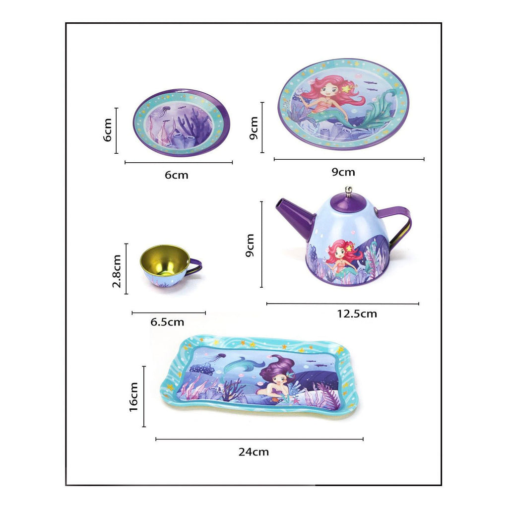 Lobbes Mermaid Teeservice in Picknickbox