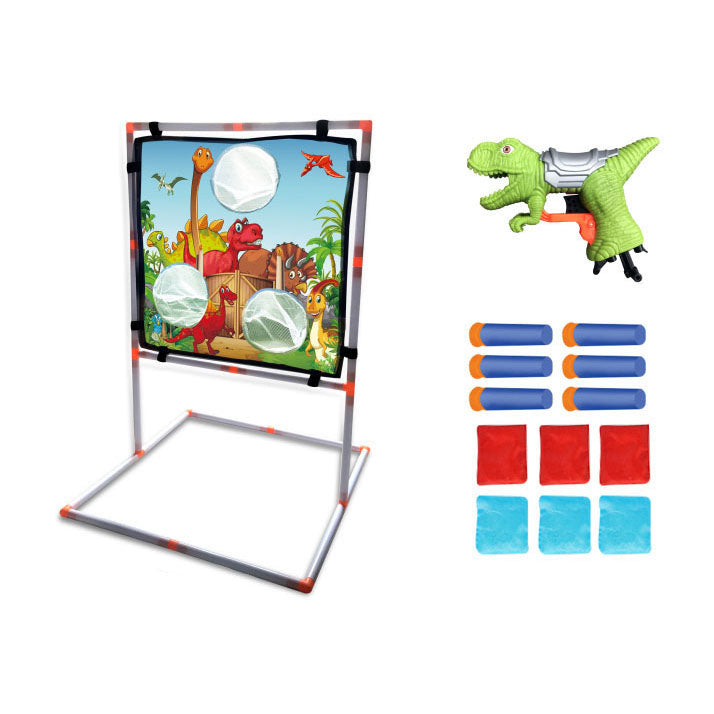 2-in-1 Schieß- und Wurf-Dino