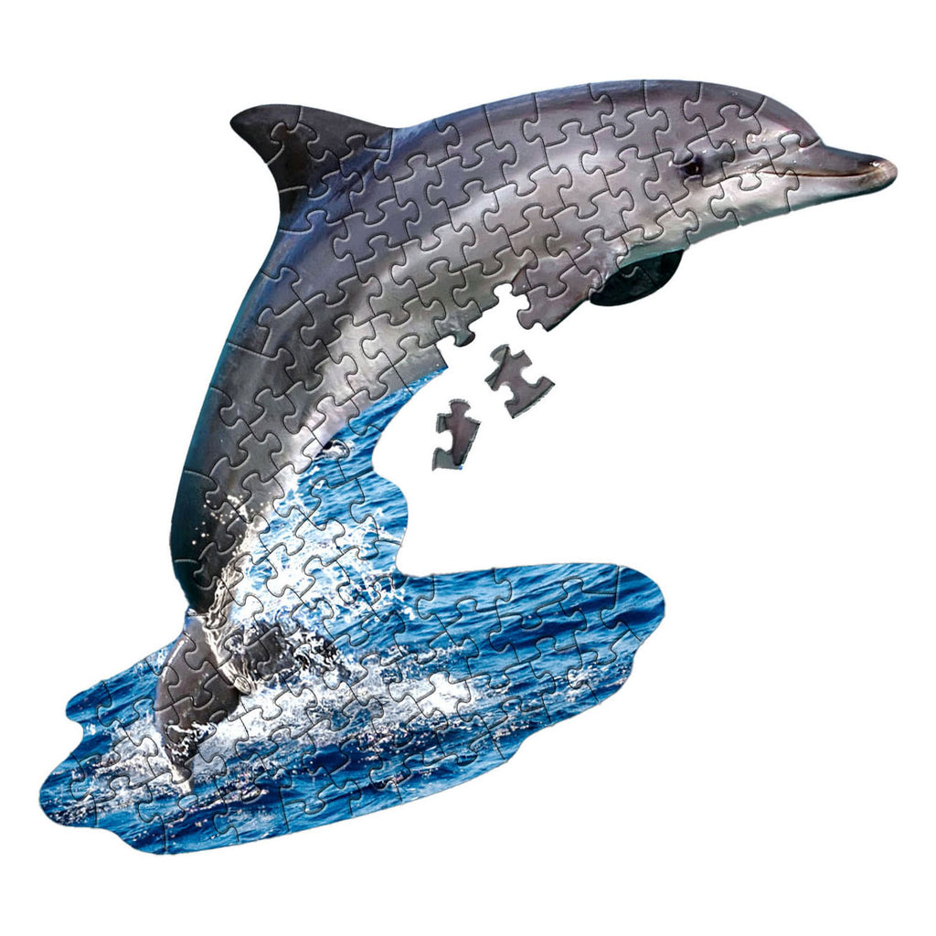 Formenpuzzle Delfin, 100 Teile.