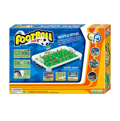 Großformatiges Fußball-Flipper-Spiel