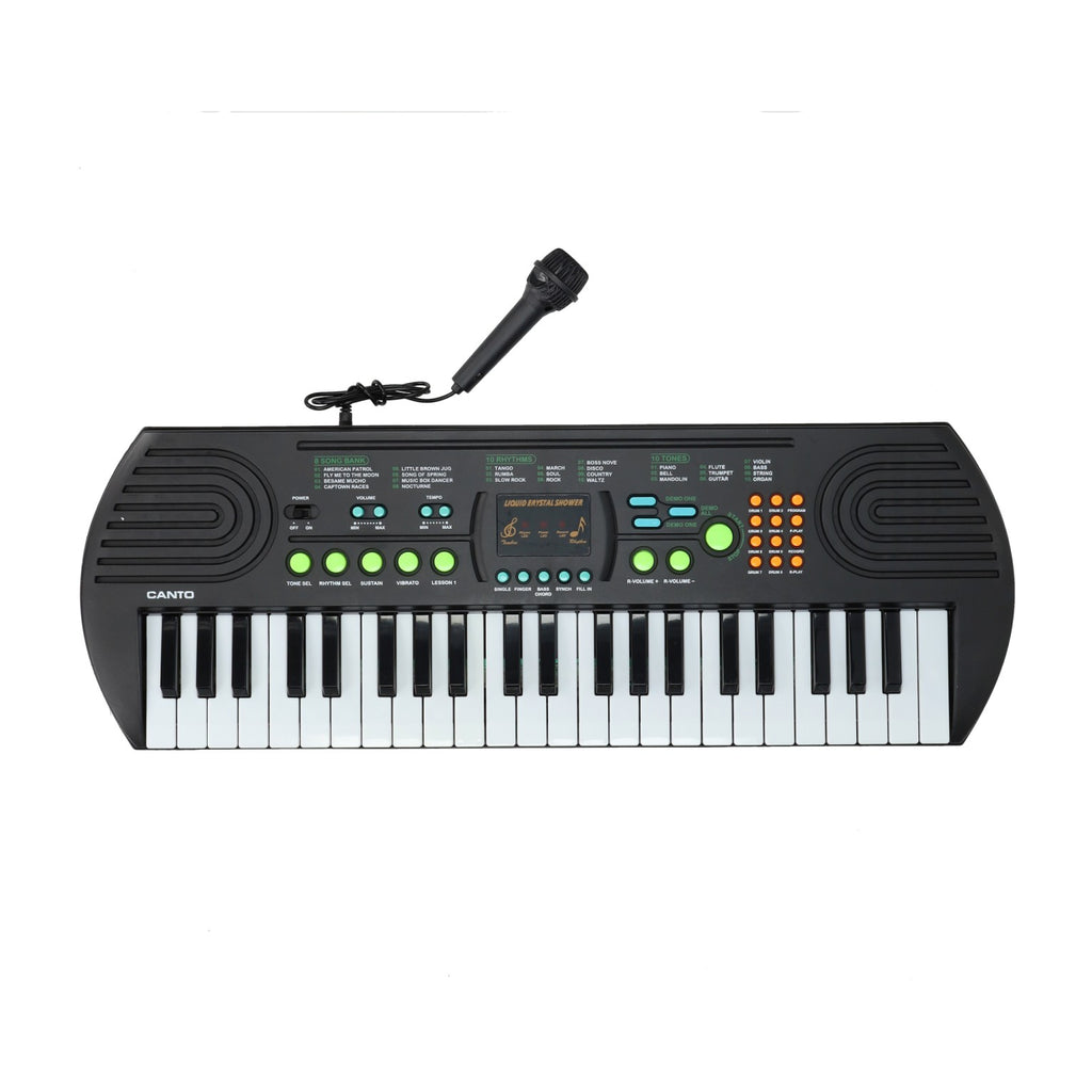 Elektronisches Keyboard mit Mikrofon
