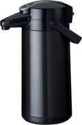Bravilor thermoskan airpot 2,2 liter dubbel wandig zwart metallic