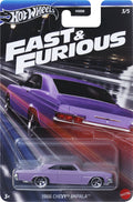 Hot wheels fast furious hrw53, auto, 3 jaar, metaal, paars