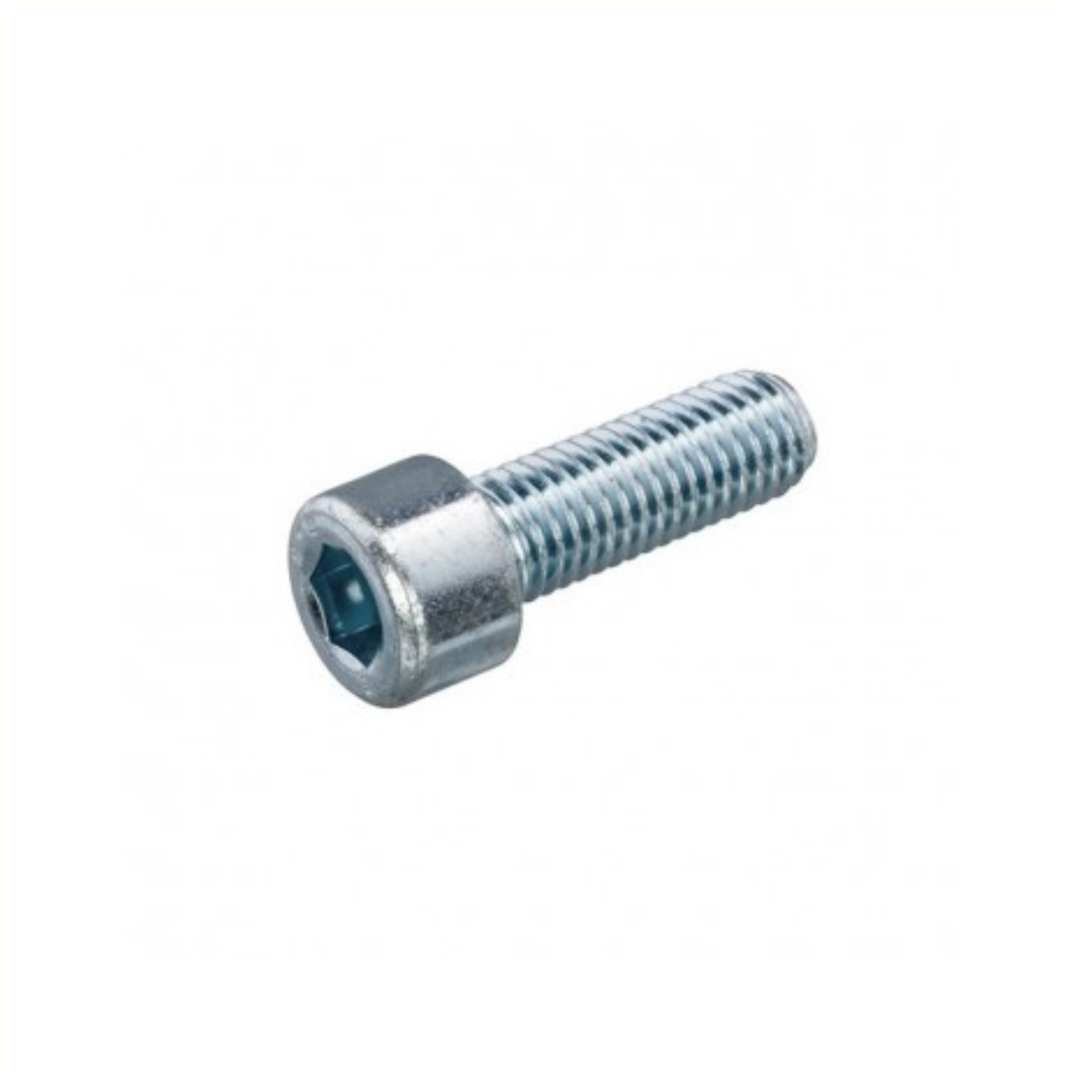 Inbusbout m10x22. standaardbout verzinkt. per stuk