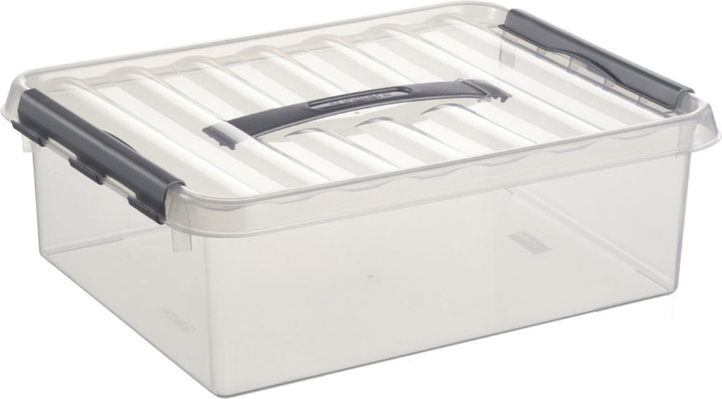 Sunware q-line opbergbox 10l transparant