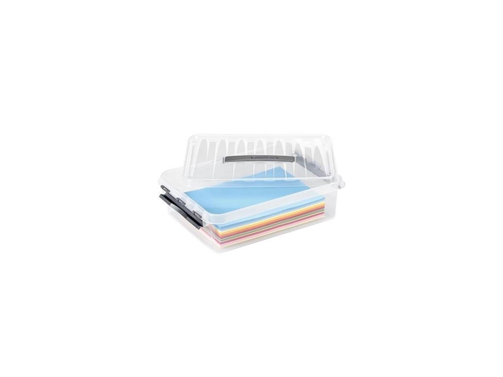 Sunware q-line opbergbox 10l transparant