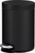 Eko - serene pedaalemmer 5 liter - steel plastic - mat zwart - prullenbak