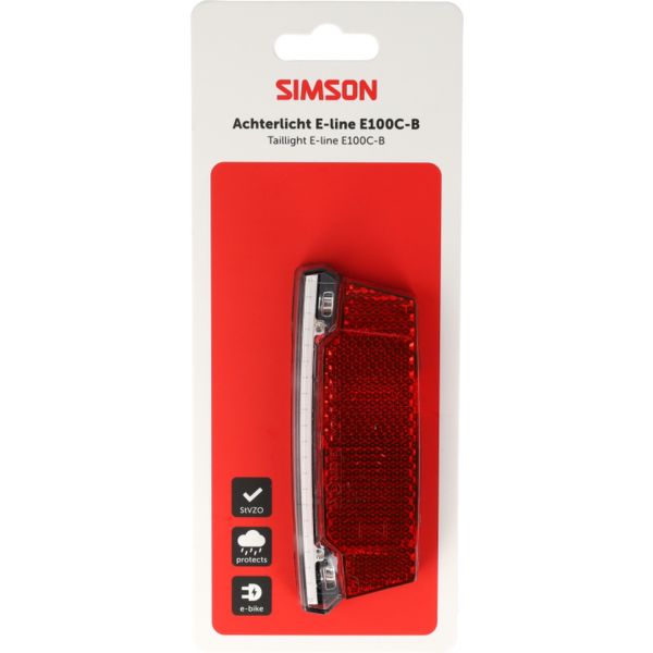 Simson aurora achterlicht e-line e100c-b