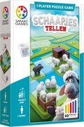 Smartgames schaapjes tellen - logisch denkspel - 60 educatieve kudde-uitdagingen - compact reisspel solospel - vanaf 7 jaar
