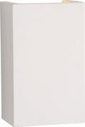 Lucide gipsy - wandlamp - 1xg9 - wit - japandi