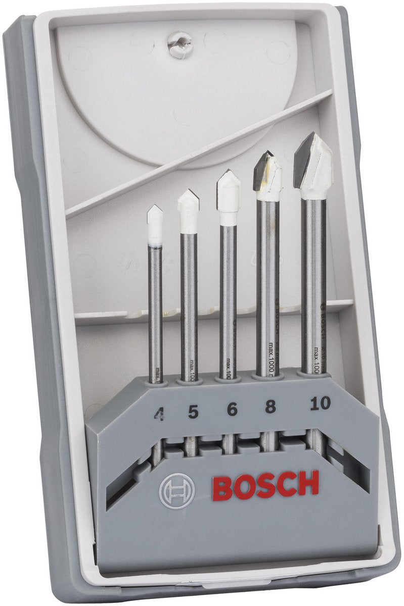 Bosch accessoires 5-delige tegelborenset cyl-9 ceramic 4,0; 5,0; 6,0; 8,0; 10,0 mm 5st - 2608587169