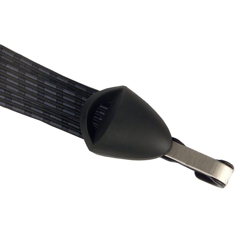Bibia 153039 Sicherheitsbinder Edelstahlhaken schwarz grau OEM