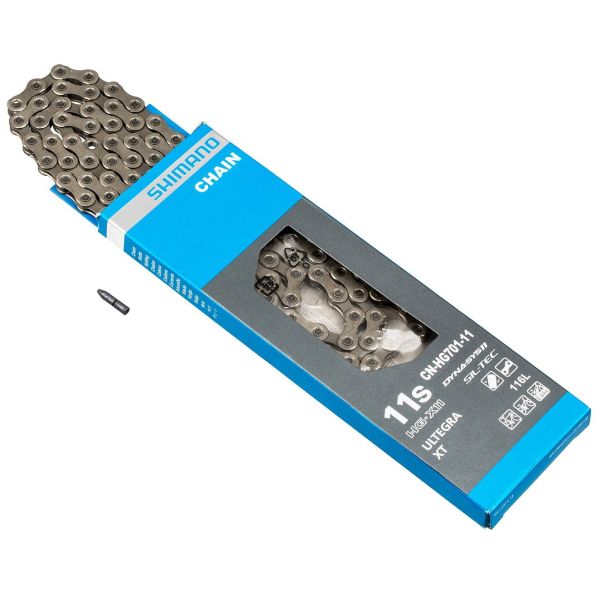Shimano HG701 Ultegra Deore XT 11-fach Kette – Renn-MTB-E-Bike – 116 Glieder