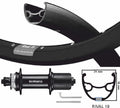 Kgs achterwiel 28 29 inch 622 zwarte velg rvs spaak cass centerl 8 9 10 speed