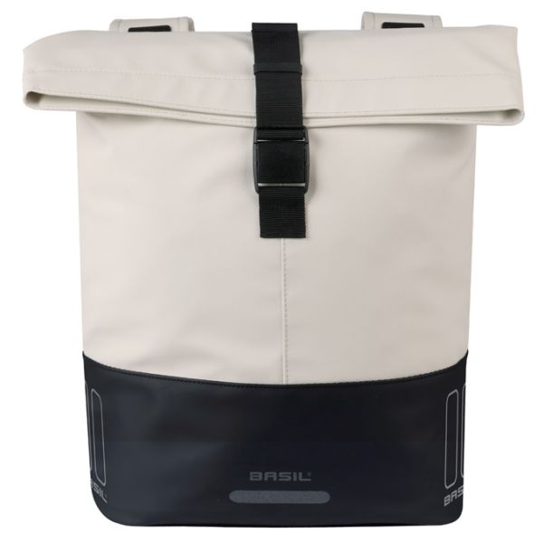 Basil Cove Doppel-Packtasche 28–32 l, 14 x 29 x 36 cm, weiß und schwarz