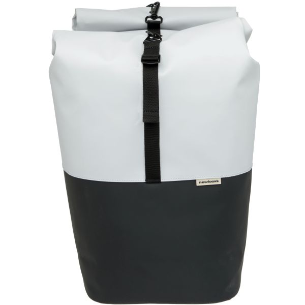 Neue Looxs Nyborg Doppel-Packtasche, 34 Liter – 30 x 17 x 37 cm (x2) – hellgrau-schwarz