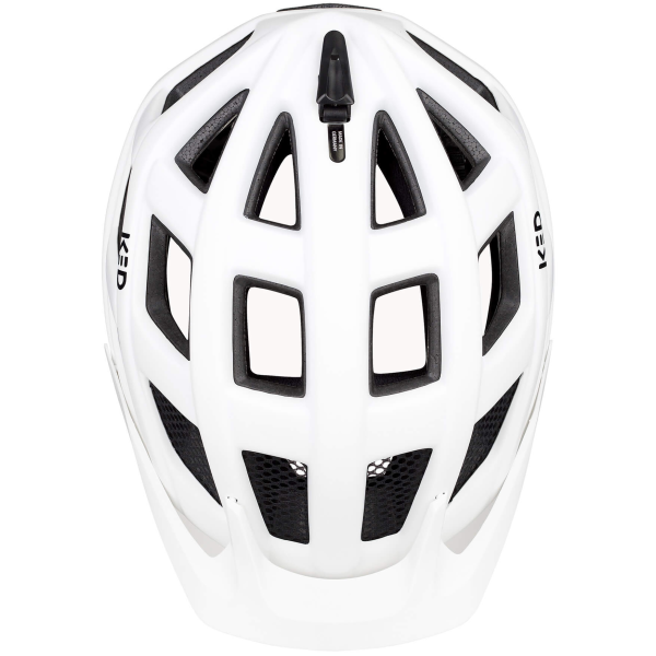 Ked fietshelm crom l (57-62cm) - mat wit