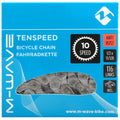 M-Wave (KMC) Kette, 10-fach, 11-128-116 Glieder, rostfrei, im Karton