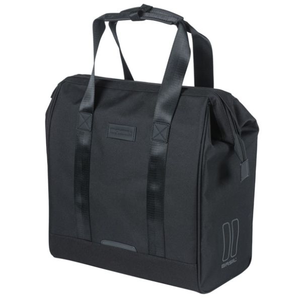 Basil Grand MIK Hooks 23L Fahrradtasche (12 x 35 x 35 cm) - Schwarz