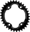 Absoluteblack oval 1x chainring for shimano xt m8000 slx m7000