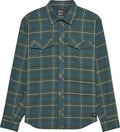 Fox head survivalist stretch flannel long-sleeve shirt