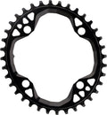 Absoluteblack oval 1x chainring for 104 bcd shimano hg+ 12-speed