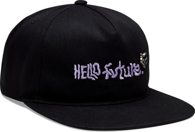 Fox head hello future snapback cap
