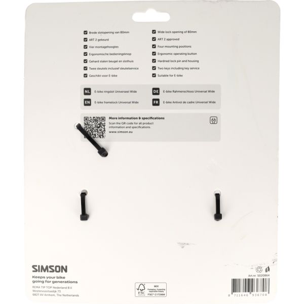 Simson Ringverschluss 80mm Art.**