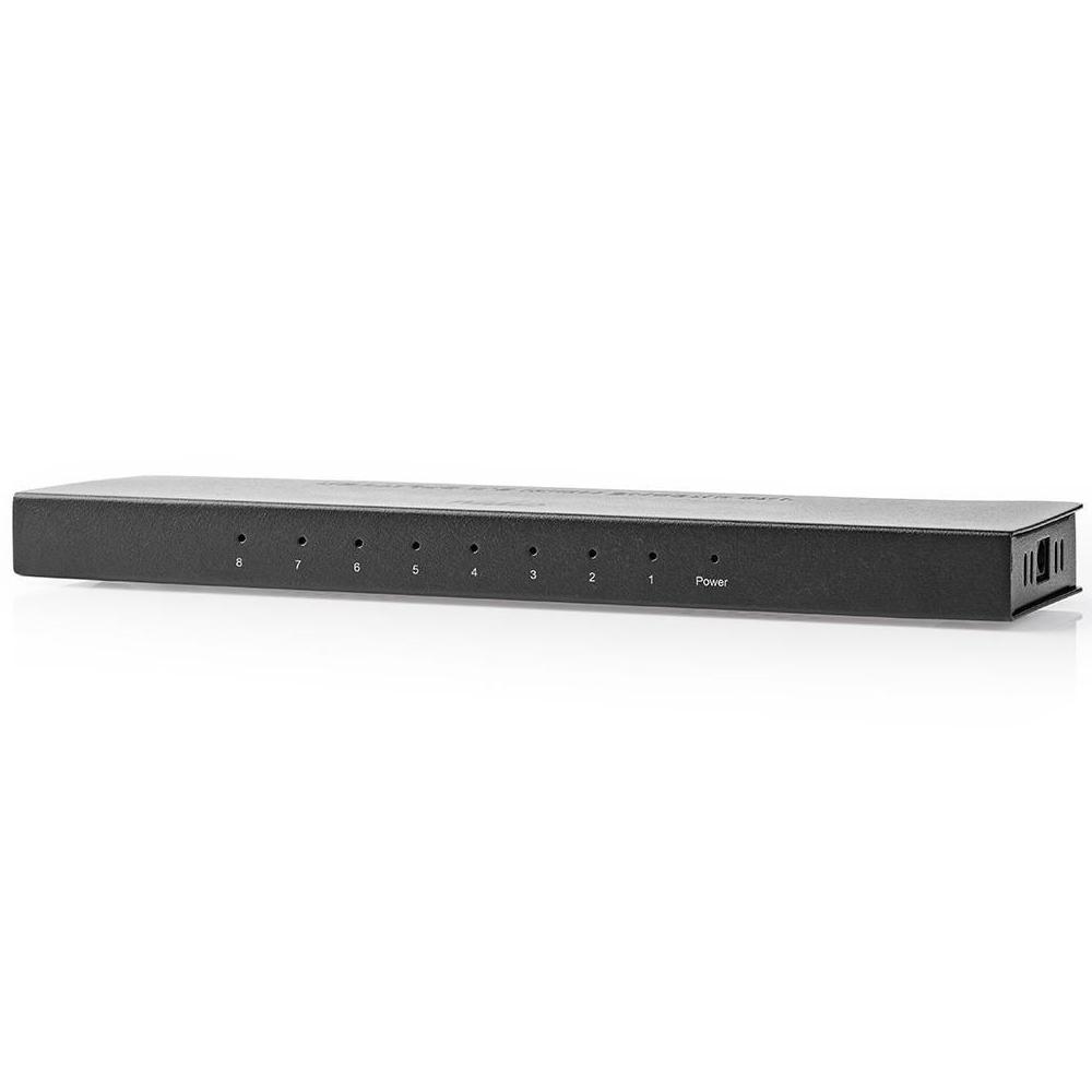 Nedis 8-poorts hdmi 2.0 splitter