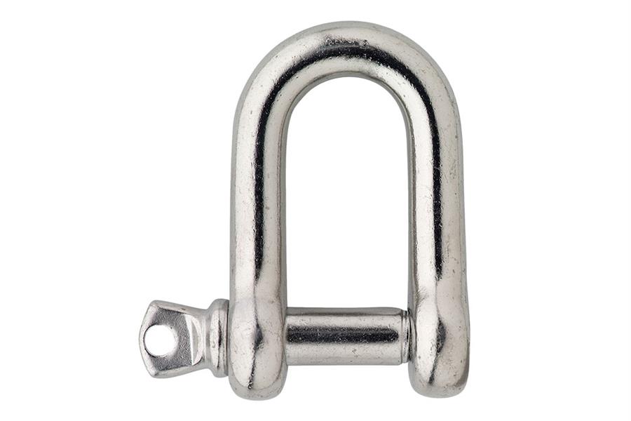 D-sluiting 10x20-rvs