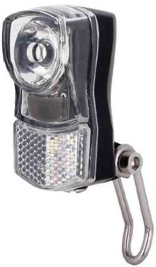 Edge koplamp swift 2.0 - 1 led met reflectie - incl. batterijen (op kaart verpakt)