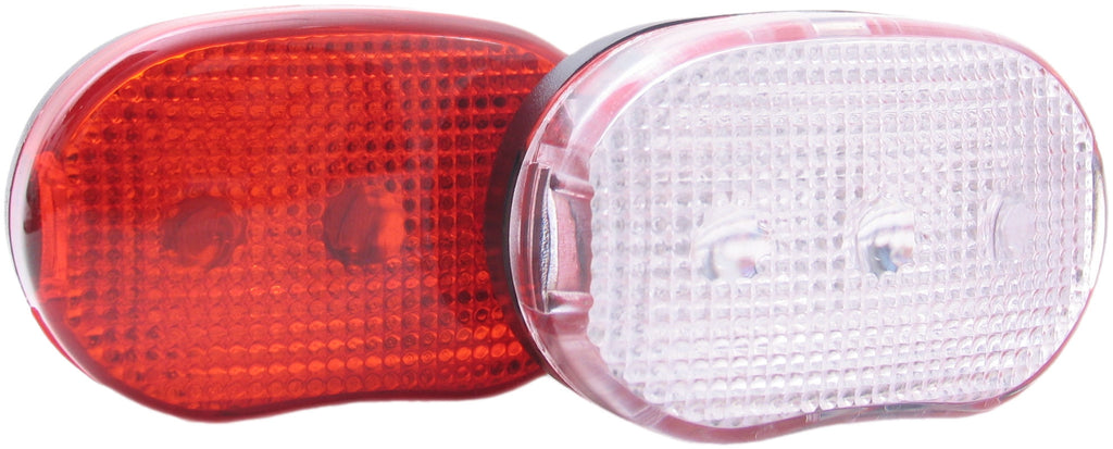 Edge verlichtingset city - 3 led - voor + achter - inclusief batterijen
