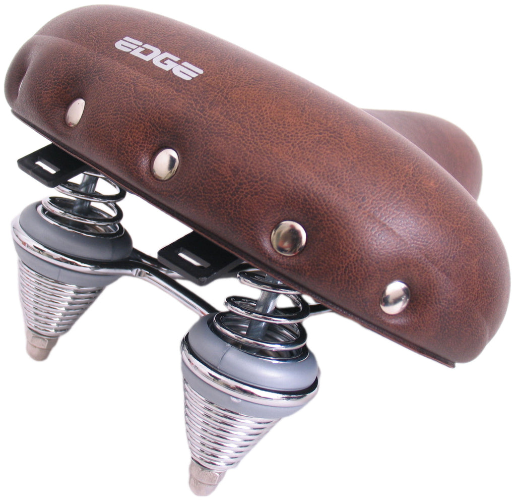 Edge Urban XL Fahrradsattel – mattes Dunkelbraun
