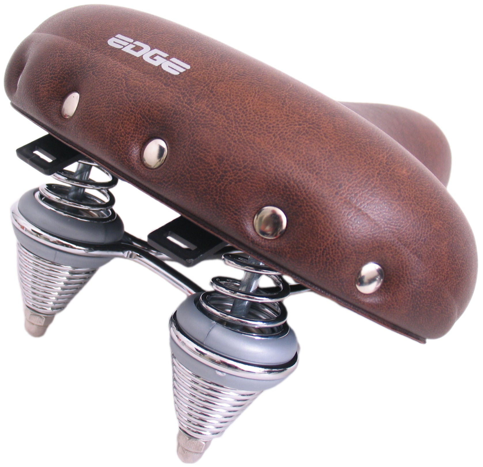 Edge Urban XL Fahrradsattel – mattes Dunkelbraun