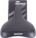 Edge Towny Fahrradsattel mit Memory-Schaum – schwarz