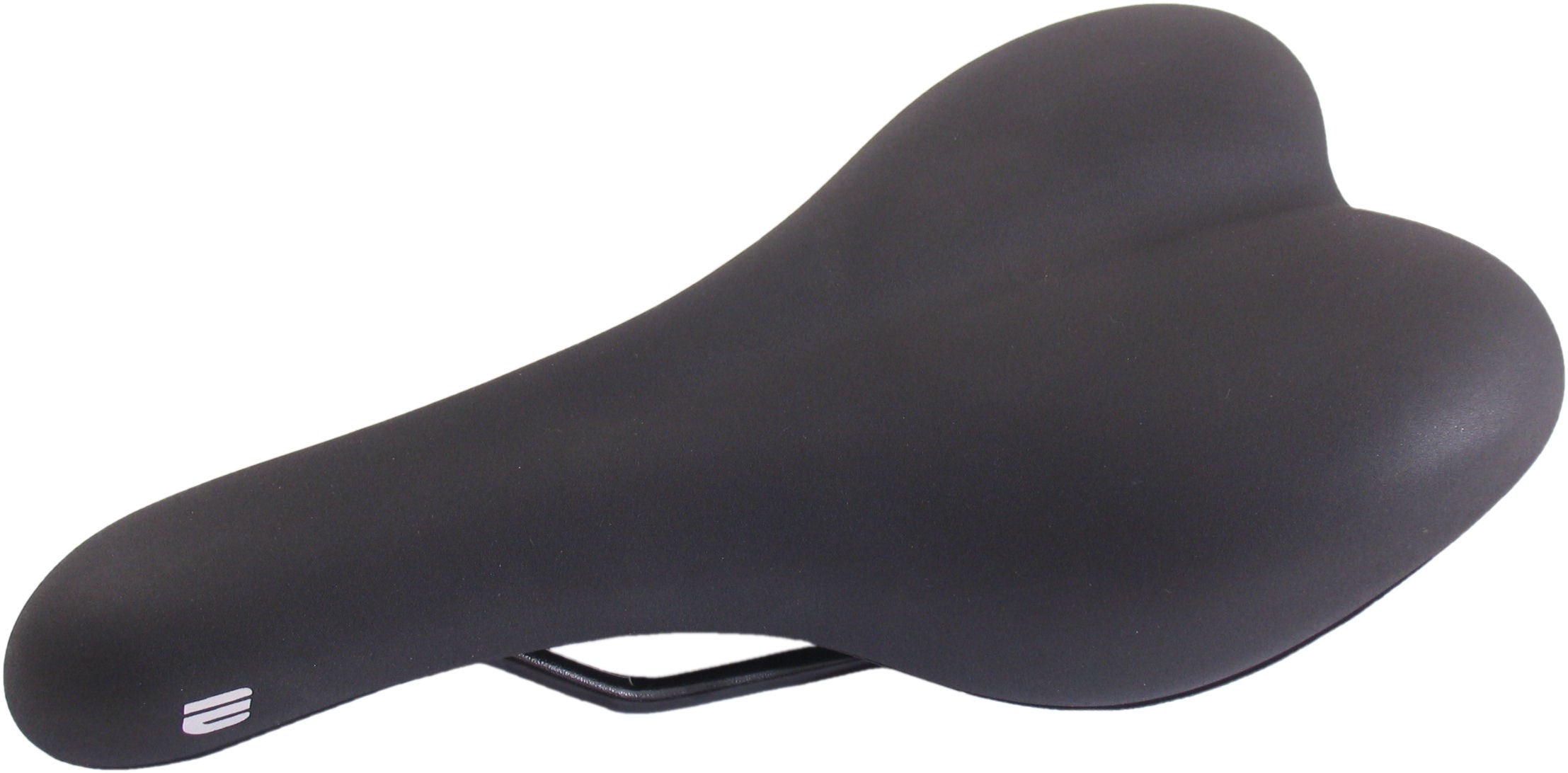 Edge fietszadel sporty - zwart (op kaart)