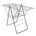 Metaltex rotterdam droogrek 25 m drooglijn 134x58x98 cm zwart