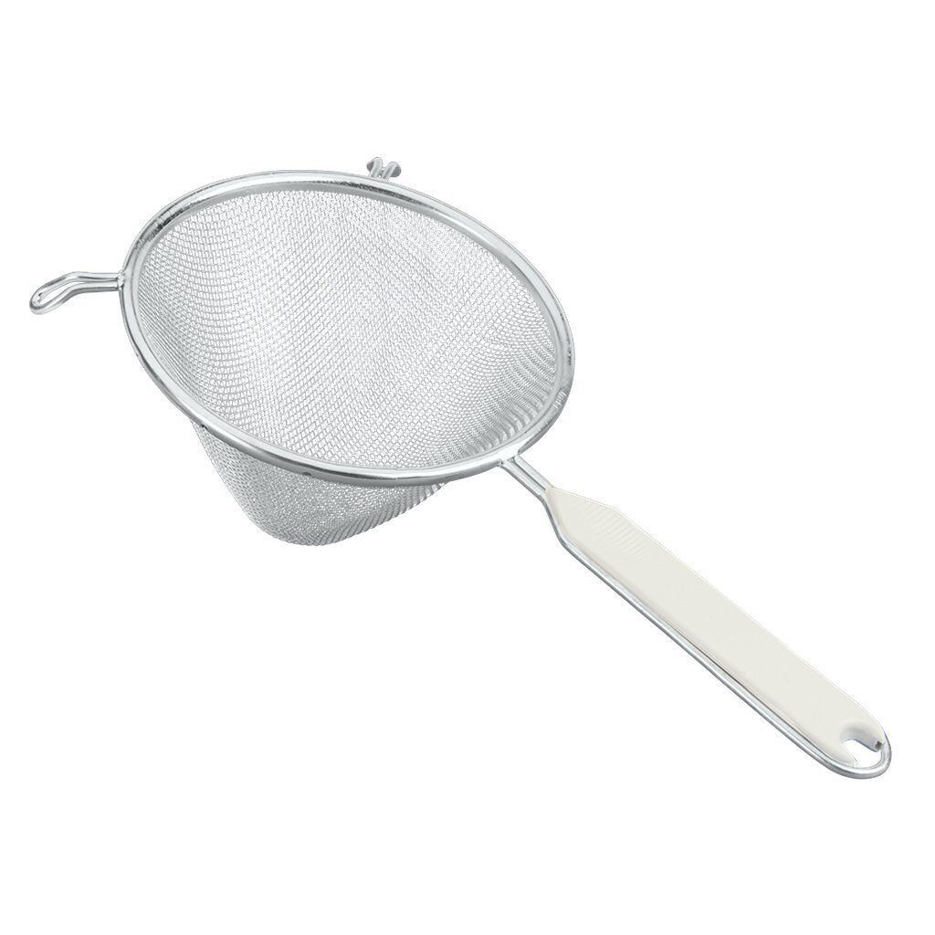 Metaltex chinese zeef 16 cm midden geweven vertind