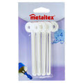 Metaltex tube knijper sleuteltje 4 stuks