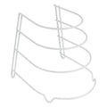 Metaltex braadpanrek 24x26x23 cm wit
