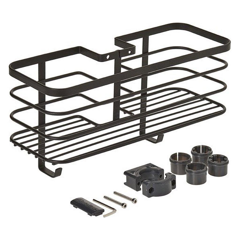 Metaltex Duschablage 29x11x15cm matt schwarz